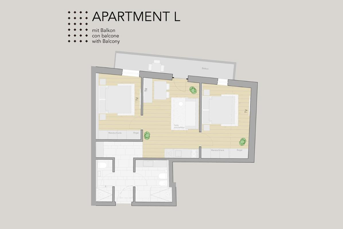 Hofergut Suites & Apartments Riscone Quarto foto